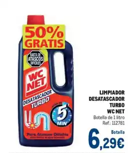 Makro Wc net desatascador turbo oferta