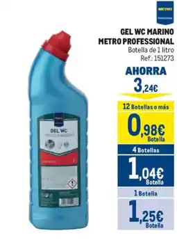 Makro Metro Professional gel wc marino oferta
