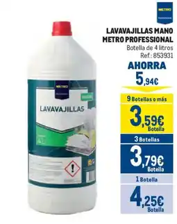 Makro Metro Professional lavavajillas mano oferta