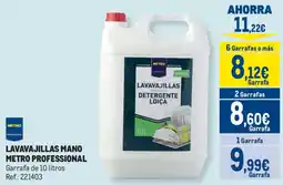 Makro Metro Professional lavavajillas mano oferta