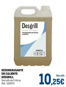 Makro Desgrill desengrasante en caliente oferta