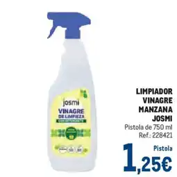 Makro josmi vinagre de limpieza manzana oferta