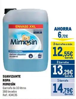 Makro Mimosin suavizante ropa oferta