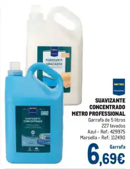 Makro Metro Professional suavizante concentrado oferta