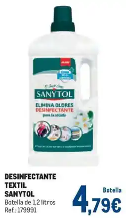 Makro Sanytol desinfectante textil oferta