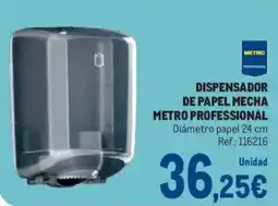 Makro Metro Professional dispensador de papel mecha oferta