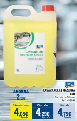 Makro Aro lavavajillas oferta