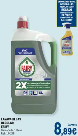 Makro Fairy lavavajillas regular oferta