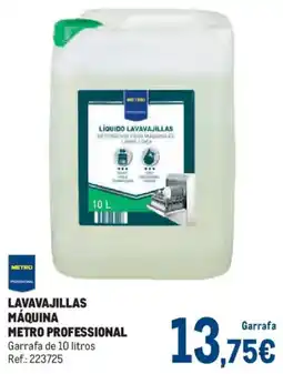 Makro Metro Professional lavavajillas máquina oferta