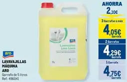 Makro Aro lavavajillas lava loica oferta