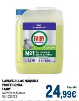 Makro Fairy lavavajillas máquina profesional oferta
