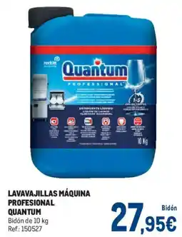 Makro Quantum lavavajillas máquina profesional oferta