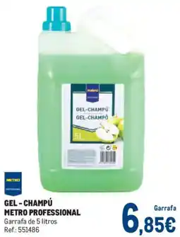 Makro Metro Professional gel-champú oferta