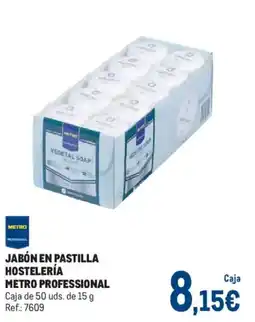 Makro Metro Professional jabón en pastilla hostelería oferta