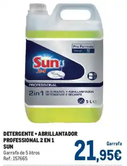Makro Sun detergente + abrillantador professional 2 en 1 oferta