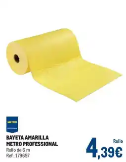 Makro Metro Professional bayeta amarilla oferta