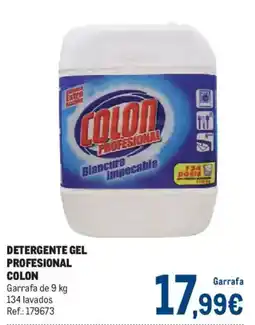 Makro Colon detergente gel profesional oferta