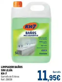 Makro Kh-7 limpiador baños sin lejía oferta
