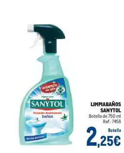 Makro Sanytol limpiabaños oferta