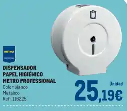 Makro Metro Professional dispensador papel higiénico oferta