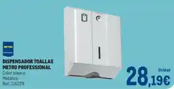 Makro Metro Professional dispensador toallas oferta