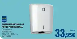 Makro Metro Professional dispensador toallas oferta