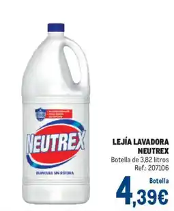 Makro Neutrex lejía lavadora oferta