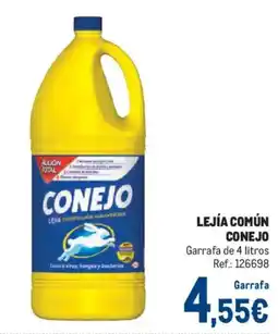 Makro Conejo lejía común oferta