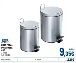 Makro aro cubo pedal inoxidable aro oferta