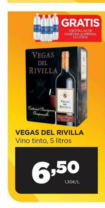 Alimerka Vegas Del Rivilla Vino Tinto oferta