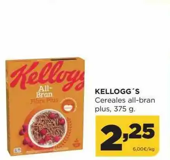 Alimerka Kellogg's Cereales All-bran Plus oferta
