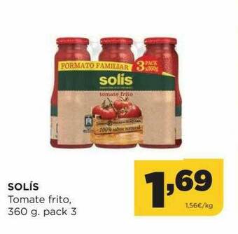 Alimerka Solís Tomate Frito oferta