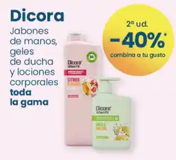 Clarel Dicora jabones de manos, geles de ducha y lociones corporales toda la gama oferta