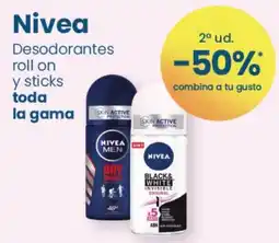 Clarel Nivea desodorantes roll on y sticks oferta