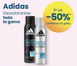 Clarel Adidas Desodorantes toda la gama oferta