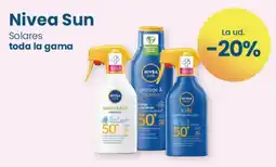Clarel Nivea Sun Solares toda la gama oferta