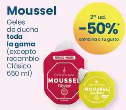 Clarel Moussel geles de ducha oferta