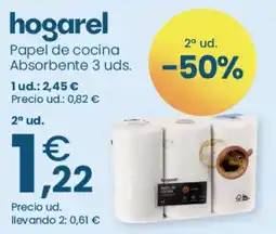 Clarel hogarel papel de cocina absorbente oferta