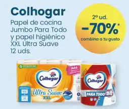 Clarel Colhogar papel de cocina Jumbo Para Todo y papel higiénico XXL Ultra Suave oferta