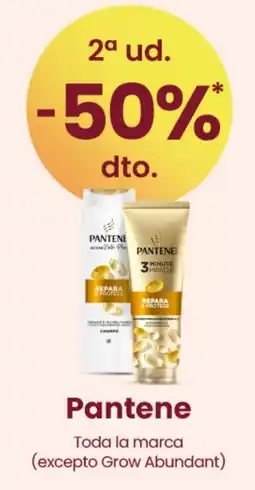 Clarel Pantene Toda la marca oferta