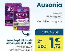 Clarel Ausonia pérdidas de orina Normal oferta