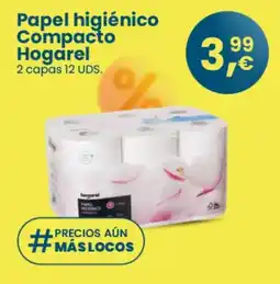Clarel Hogarel papel higiénico compacto oferta