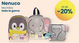Clarel Nenuco Mochilas toda la gama oferta