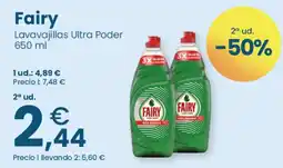 Clarel Fairy lavavajillas ultra poder oferta