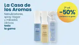 Clarel La Casa de los Aromas nebulizadores spray hogar y mikados cítricos oferta