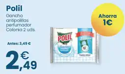 Clarel Polil gancho antipolillas perfumador colonia 2 uds. oferta