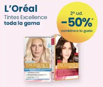 Clarel L'Oréal Tintes Excellence toda la gama oferta
