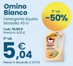 Clarel Omino Bianco Detergente liquido Marsella oferta