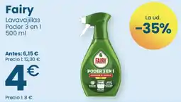Clarel Fairy lavavajillas poder 3 en 1 oferta