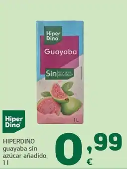 HiperDino HiperDino guayaba sin azúcar añadido oferta